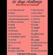 Image result for 30-Day Song Challenge Billie Eilish
