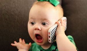 Image result for Toddler Talking On Cell Phone