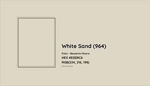 Image result for White Sand Color