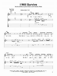 Image result for I Will Survive Chords