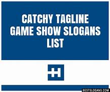 Image result for Game Show Slogans