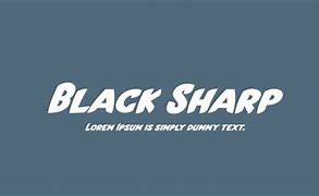 Image result for Dark Sharp Fonts