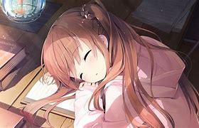 Image result for Anime Girl at Night Sleeping