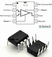 Image result for LM741 Dual