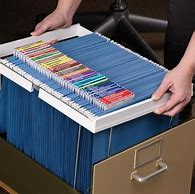 Image result for Adjustable in Drawer Hanging File Folder Frame