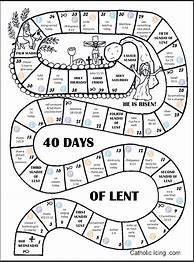 Image result for Lenten Calendar for Kids