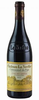 Image result for Nerthe Chateauneuf Pape Cuvee Cadettes