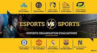 Image result for eSports vs Sports