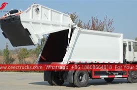 Image result for Garbage Compactor Truck Front