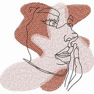 Image result for Abstract Woman Face Outline