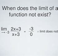 Image result for Examples Where Limit Does Not Exist