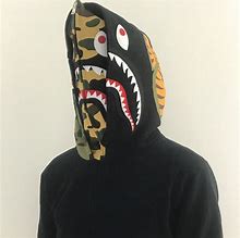 Image result for BAPE Shark Face Hoodie