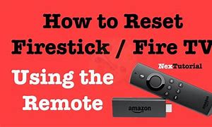 Image result for Factory Reset Buttons On Firestick