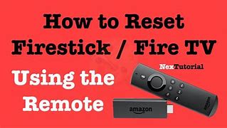 Image result for How to Reset Your Fire Stick TV Remote