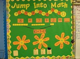 Image result for Preschool Math Bulletin Boards