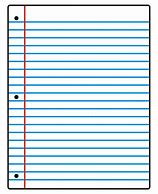 Image result for Blank Notebook Lines PNG