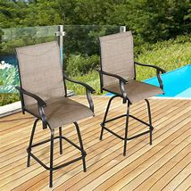Image result for High Back Sling Patio Chairs