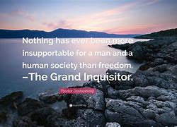 Image result for The Grand Inquisitor Quotes
