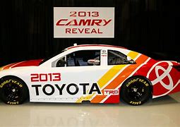 Image result for Red and White Toyota Camry NASCAR