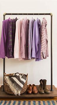 Image result for DIY Clothes Rack