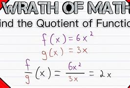 Image result for Quotient Function