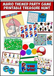 Image result for Mario Birthday Party Games