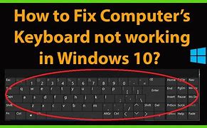 Image result for Keyboard Not Working On Windows 10