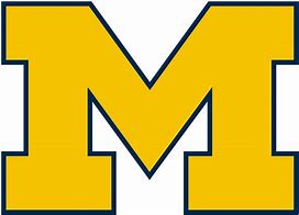 Image result for Michigan Football Logo Faded Color