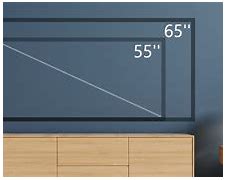 Image result for 55 vs 65 Inch TV