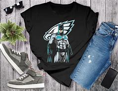 Image result for Philadelphia Eagles Boys Batman Shirt