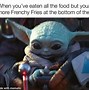 Image result for Fat Baby Yoda Gym Meme