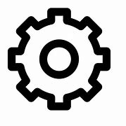 Image result for Gear Icon White Transparent PNG