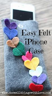 Image result for DIY Boys Phone Case Felt