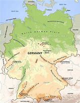 Image result for Germany Topographic Map