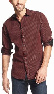 Image result for Red and Black Striped Shirt