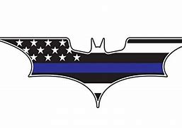 Image result for Batman Thin Blue Line