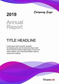 Image result for Report Title Page Template