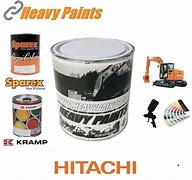 Image result for Hitachi Excavator Paint