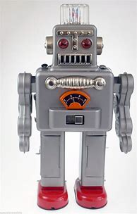 Image result for 60s Robot Toy