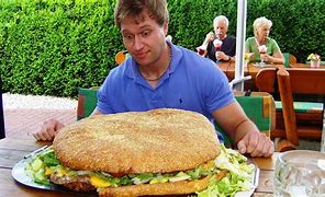 Image result for Eating Giant Burger