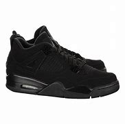 Image result for All-Black Jordan 4S