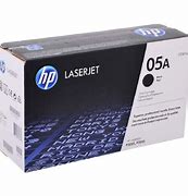 Image result for HP 05A Black Original LaserJet Toner Cartridge