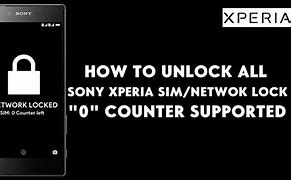 Image result for Sim Network Unlock Pin Sony Xperia
