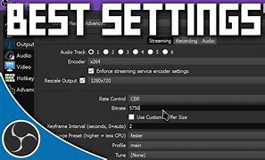 Image result for OBS Output Settings