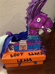 Image result for Fortnite Llama Valentine Box