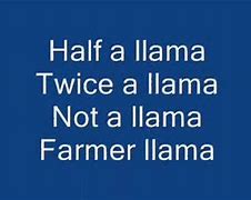 Image result for Llama Song Lyrics