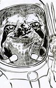 Image result for Sloth in Space Drawing