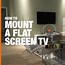 Image result for Mounted Flat Screen TV