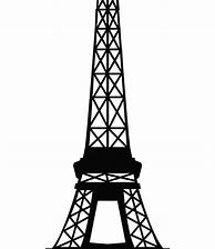 Image result for Eiffel Tower Silhouette Template