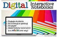 Image result for Digital Interactive Notebook